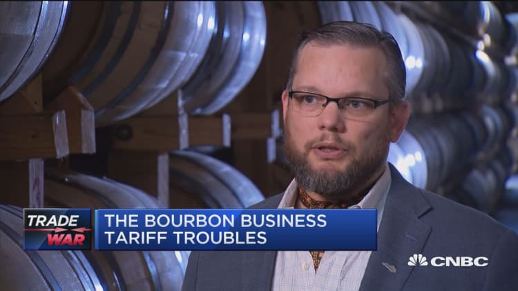 Whiskey sour: Tough tariffs hit distillers