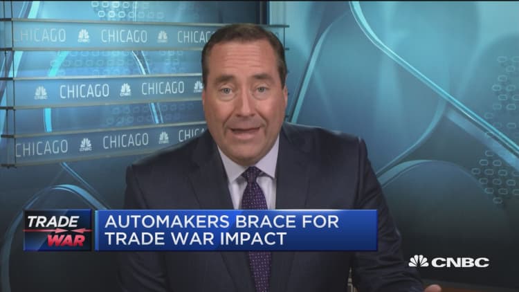 Automakers brace for trade war impact