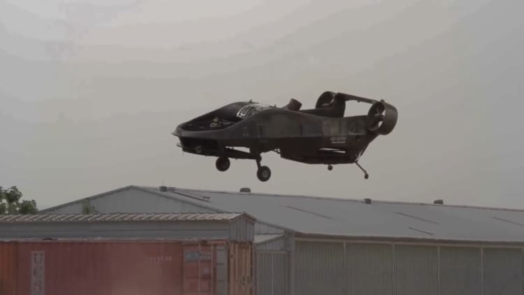 This drone can transport two wounded soldiers from battle where helicopters can't reach