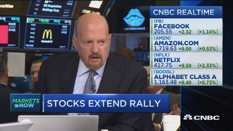 Cramer: The summer rally in tech stocks is 'breathtaking'