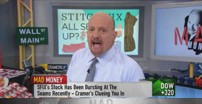 Cramer's new call on Stitch Fix: Seize on pullbacks in this soaring stock