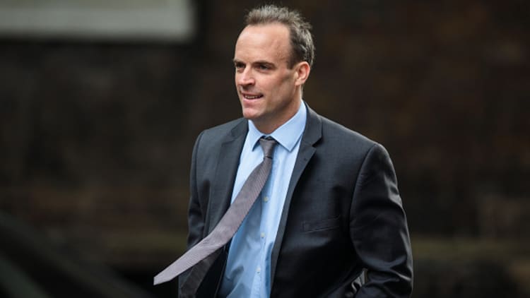 Dominic Raab named to replace Brexit minister after David Davis departs