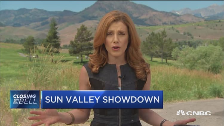 Sun Valley showdown over big media mergers