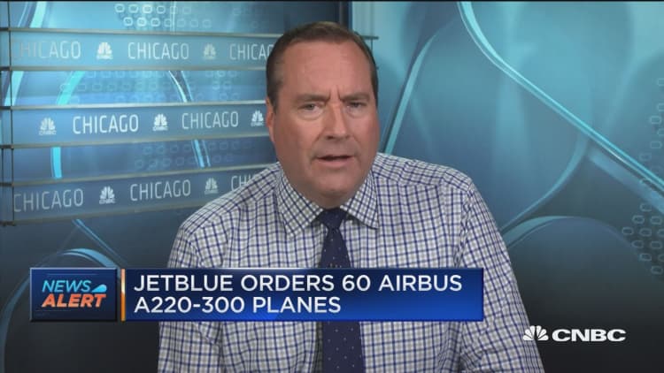 JetBlue orders 60 new Airbus planes