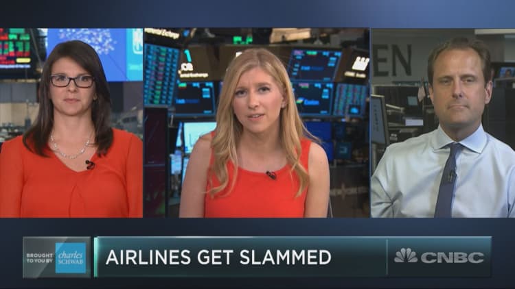 Airline stocks see crash landing ahead of Delta earnings