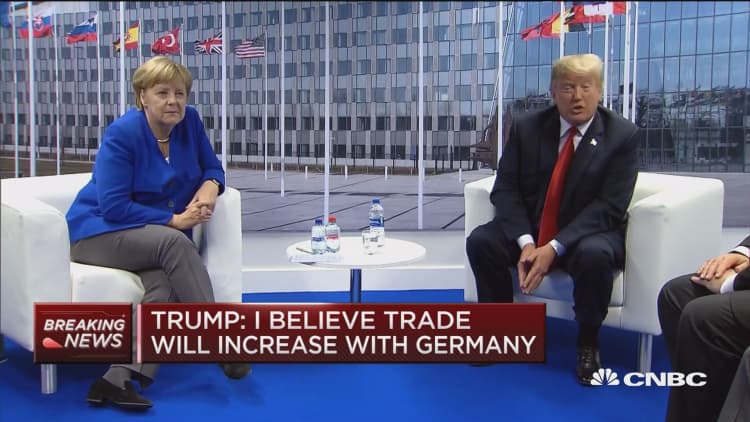 President Trump: 'We have a tremendous relationship with Germany'