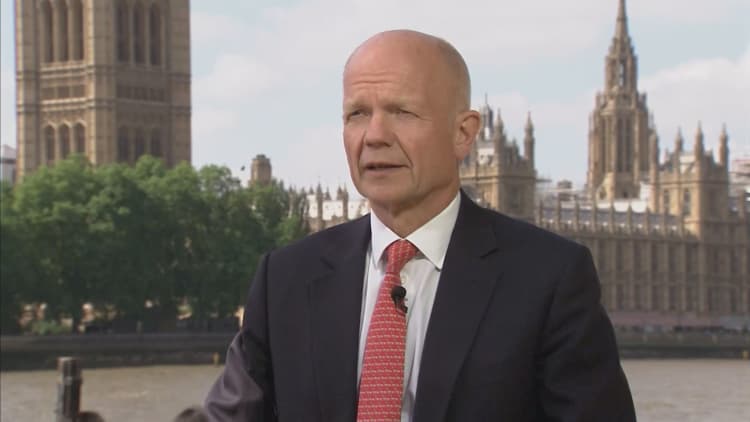 European security is in the interest of the United States: Fmr. U.K. Foreign Secretary Hague
