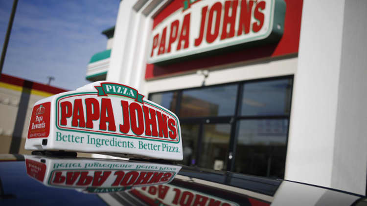 Papa John's shares crater after report that founder used a racially charged slur