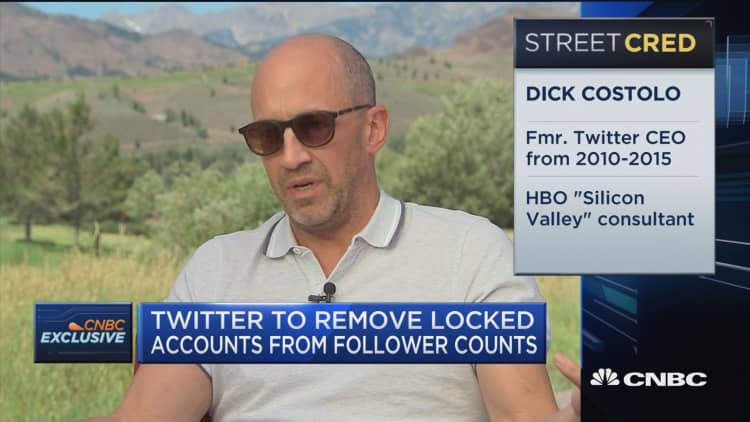 Former Twitter CEO comments on Twitter's follower purge