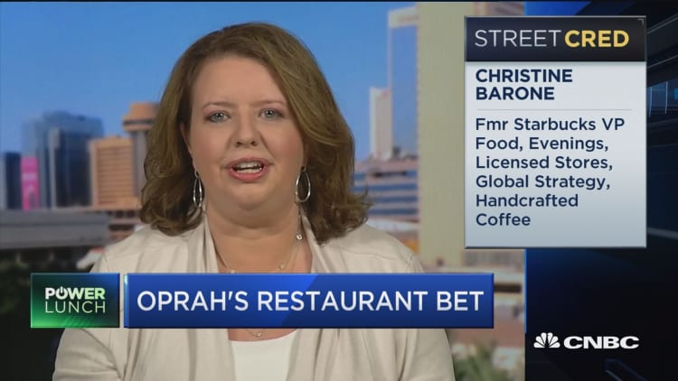 Oprah's fast casual restaurant bet