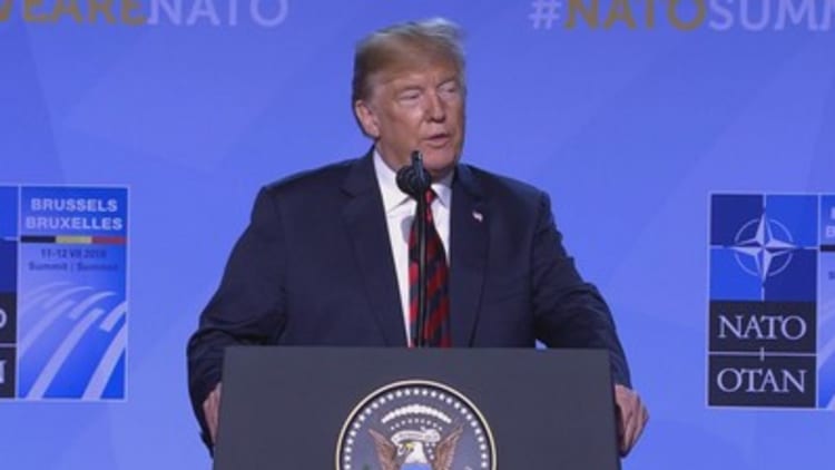 Trump: US commitment to NATO is very strong