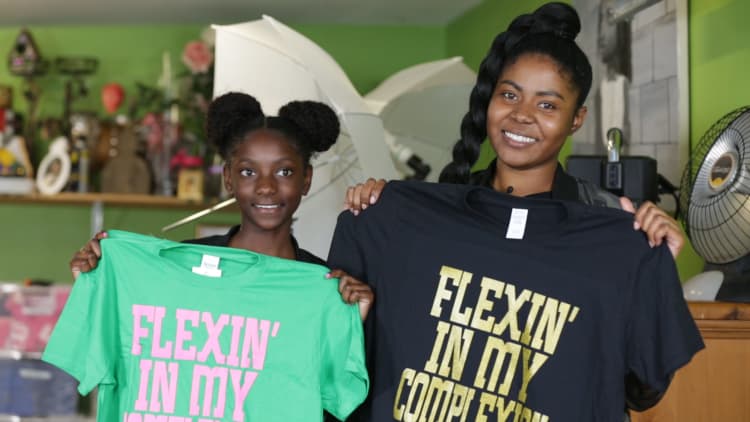 How a 10-year-old launched a T-shirt sensation worn by Alicia Keys and Lupita Nyong'o to combat racism