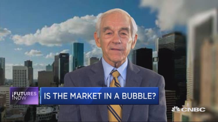 Ron Paul sounds the alarm on the 'biggest bubble in the history of mankind'