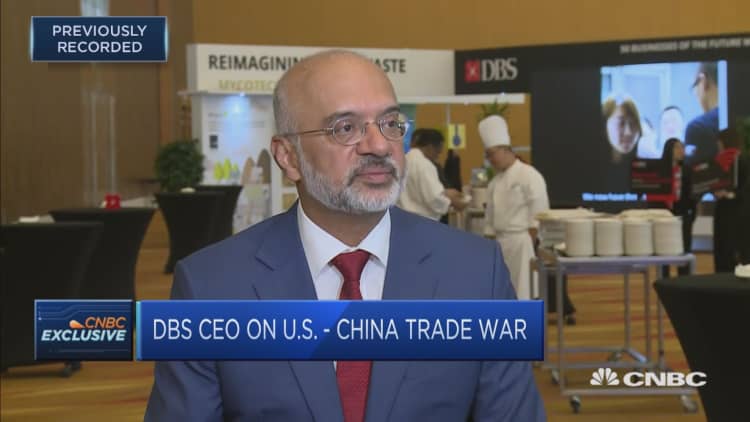 The cause for worry is the 'war' on technology, not trade: DBS