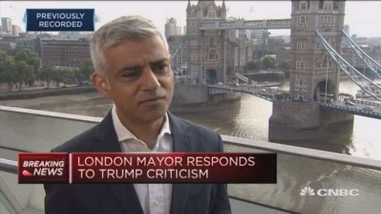 Trump is doing an 'interesting' job: London mayor