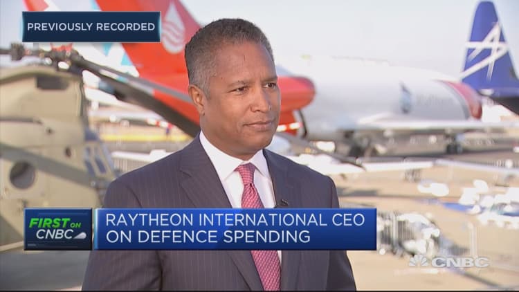 Fantastic opportunities in Europe and Middle East, says Raytheon International CEO