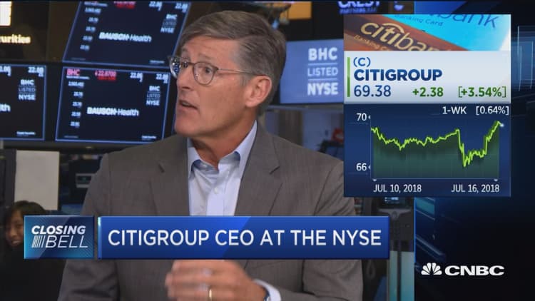 Citigroup CEO: There are concerns around global exposures