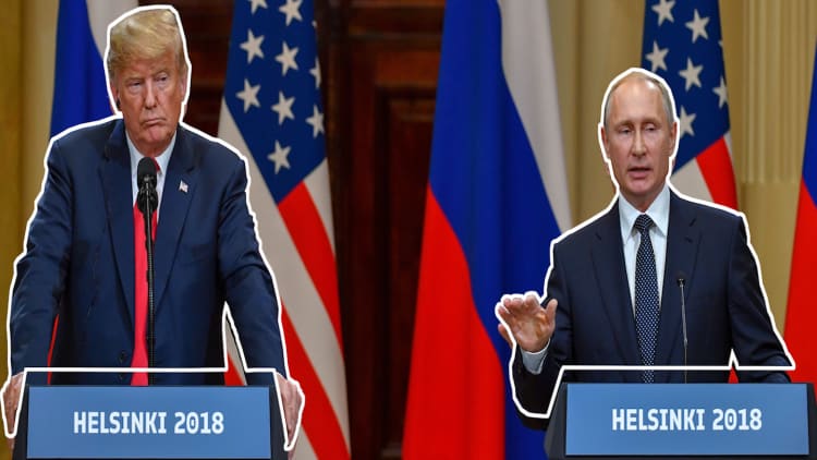 Here’s everything Trump and Putin said when asked point blank about Russian meddling