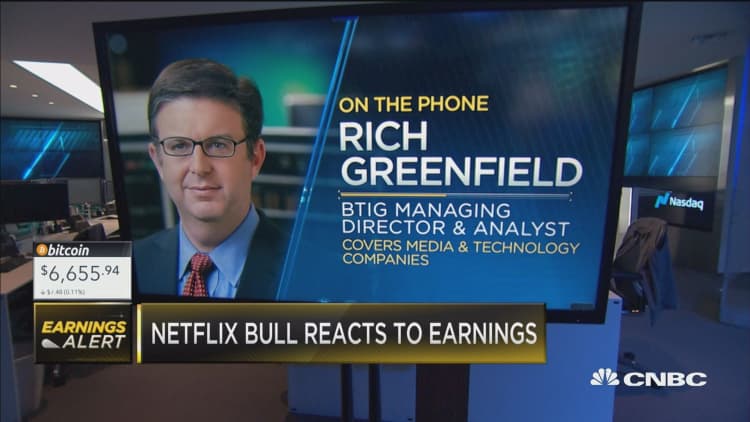 Wall Street reacts to Netflix