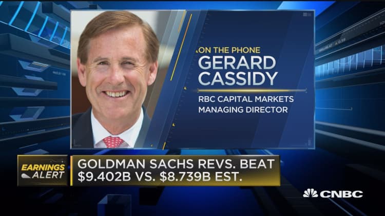 Goldman Sachs' 'bread and butter' is investment banking, says analyst