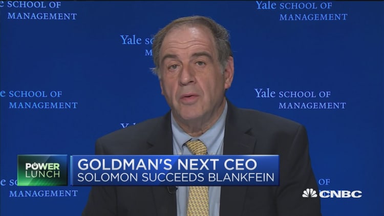 Goldman not going to change direction because of transition, says expert