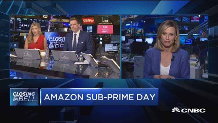 Amazon Prime Day sales up 89 percent in first 12 hours from last year