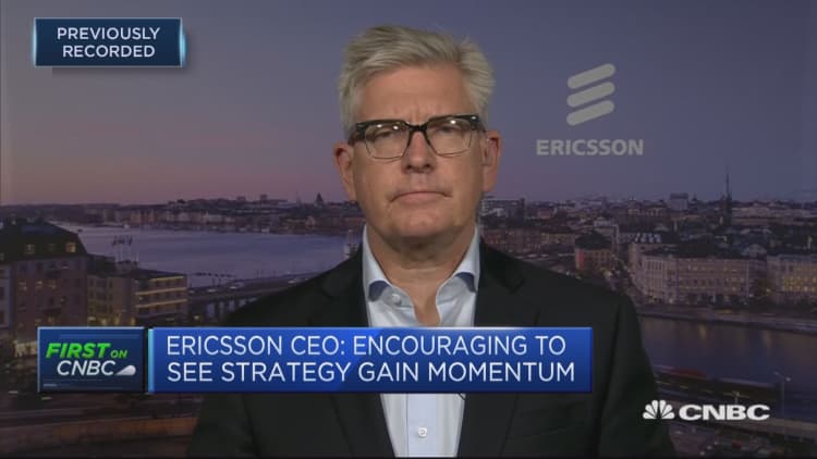Ericsson CEO: Will be extra costs from 5G development