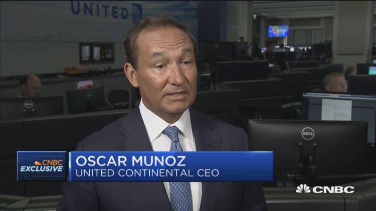 United Airlines CEO: It's nice to have 'wins' quarter after quarter