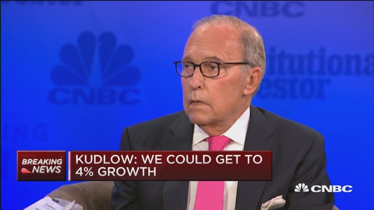 White House economic advisor Kudlow: I'm honored to have this job