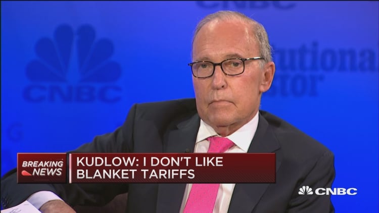 Kudlow: No recession in sight right now