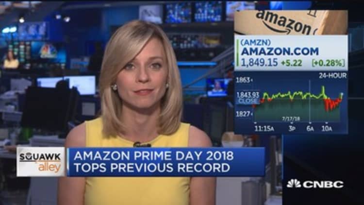 Amazon Prime Day 2018 tops previous record