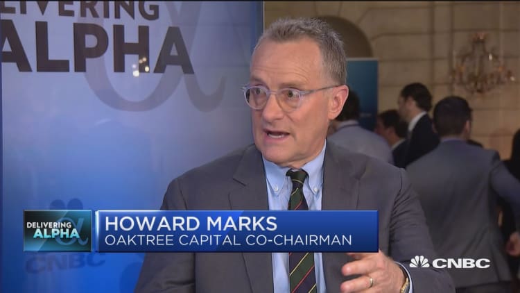 Oaktree's Marks: Stocks are probably fairly priced here