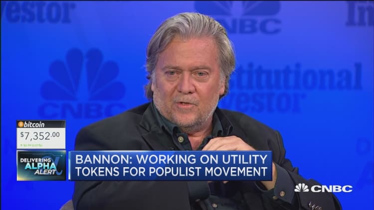 Bannon on cryptocurrencies