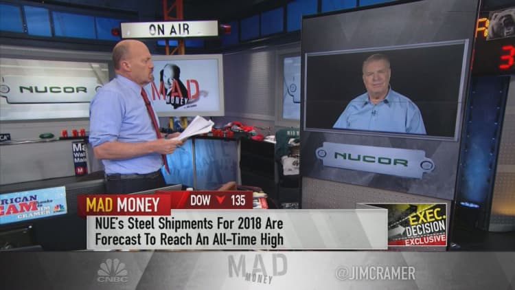 Nucor CEO touts second-best quarter in steelmaker's history, nods to tariffs