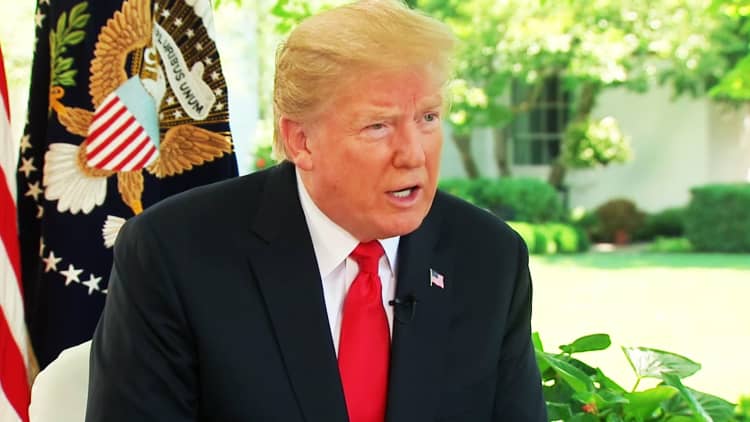 Watch CNBC's full exclusive interview with President Trump