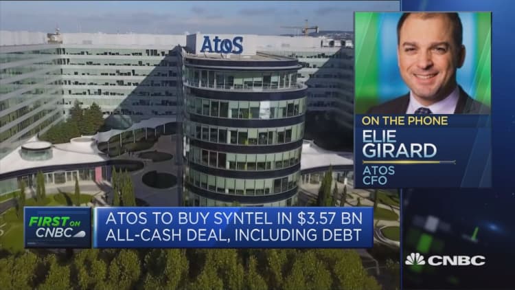 Atos to buy Syntel in $3.57 billion all-cash deal, including debt