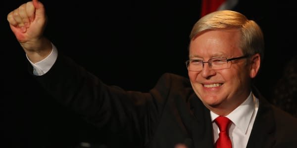 Kevin Rudd: The former Australian prime minister with a global vision