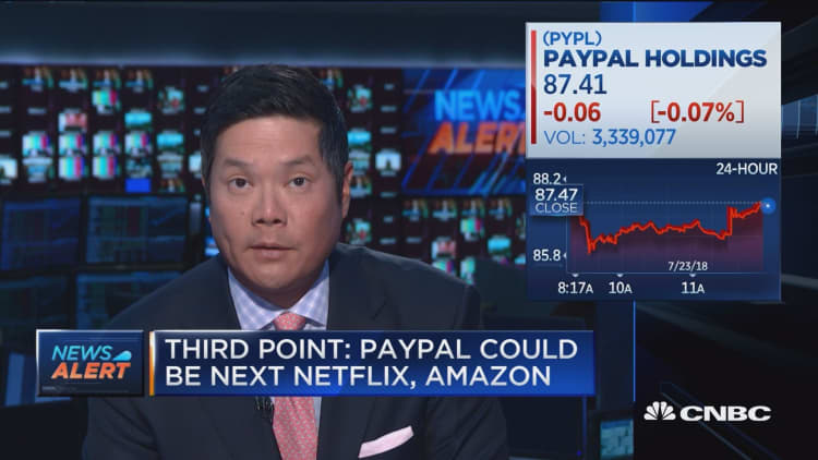 Third Point: Paypal could be the next Netflix or Amazon