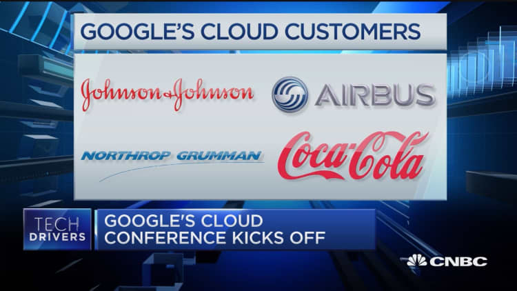 Google's cloud conference kicks off