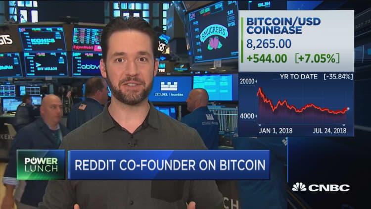 We see bitcoin going up over the long-term: Reddit's Alexis Ohanian