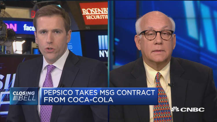 Investor: Pepsi MSG contract more symbolic than economic plus