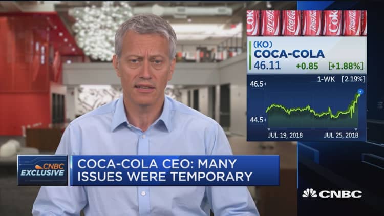 Coca-Cola CEO: Many factors causing cost pressure