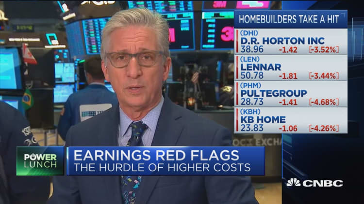 Earnings red flags: The hurdle of higher costs