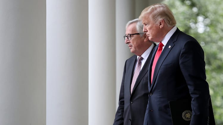 Trump and Juncker's full joint statement