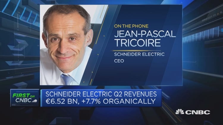 All of Asia Pacific - not just China - grew 12 percent in the second quarter: Schneider Electric CEO