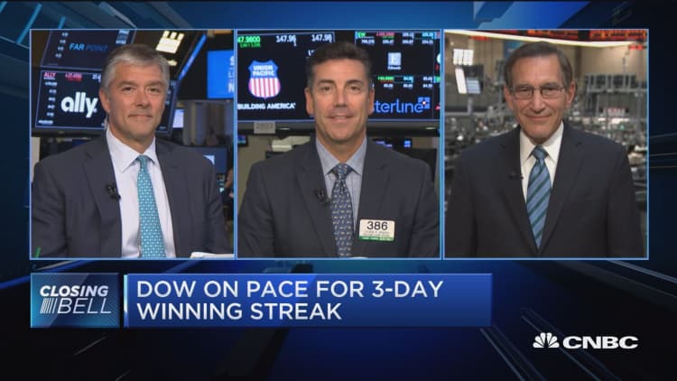 Closing Bell Exchange: Dow on pace for 3-day winning streak