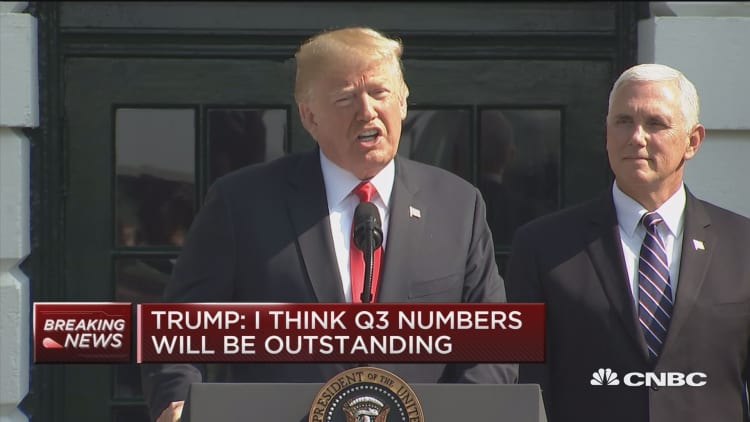 Trump: These economic numbers are very, very sustainable
