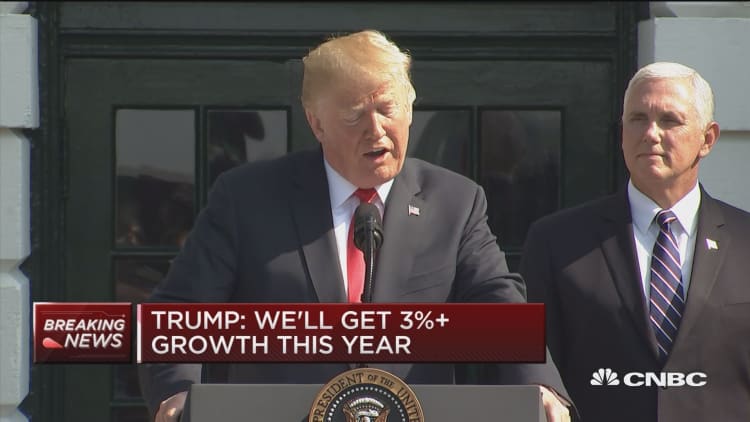 Trump: 95% of manufacturers are optimistic