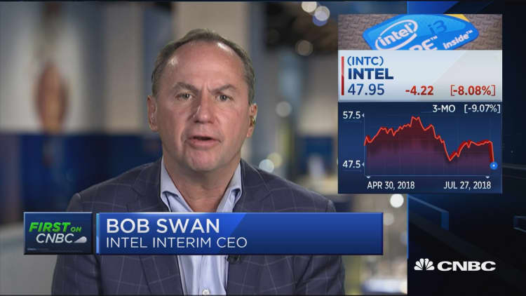 Intel interim CEO: We're well positioned to capitalize on cloud growth