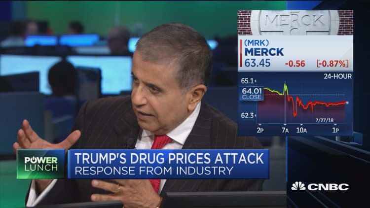 Trump's drug price attack